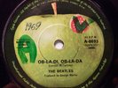 Beatles -Ob-La-DI,Ob-La-Da /While My.1969 Aust.Impressed Bullet Promo Label.VG-