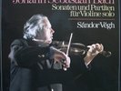 BACH Sonatas & Partitas Sandor Vegh Telefunken 3 LP Box Set
