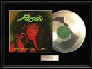 POISON OPEN UP AND SAY AHH WHITE GOLD SILVER PLATINUM TONE RECORD LP ALBUM RARE