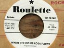 JIMMY LLOYD Where The Rio De Rosa Flows ROCKABILLY PROMO 45 ROULETTE