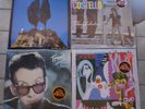 ELVIS COSTELLO / 4 x VINTAGE LP's / NEAR MINT + ORIG SHRINKWRAP