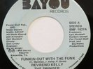 REVREND KELLY THE SWINGER Funkin Out With The Funk BAYOU 45 soul 7” HEAR