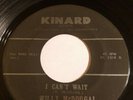 Northern Soul 45 rpm Willy Mcdougal Kinard Records Don't turn away Rare Copy Vg+