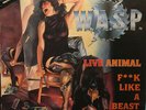 W.A.S.P. Live Animal (F**k Like A Beast) Vinyl Single 12inch NEAR MINT