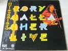 RORY GALLAGHER live 1976 JAPAN MPF1071 WL PROMO LP INS/OBI VG+/EX-