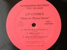 Soul/Funk LP J.P.’s FORCE - TIME TO THROW DOWN on SENSATIONAL RECORDS