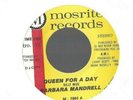 BARBARA MANDRELL Queen for a Day 45 RECORD RARE DJ PROMO NEAR MINT STOCK Mosrite