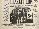 Led Zeppelin Live In Osaka 2LP Rare 9/29 1971 Promo Vinyl Record LP Mint - Vinyl