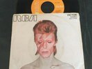 LP 45 7'' DAVID BOWIE Drive in saturday Round and round 1973 italy