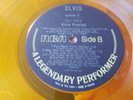 ELVIS PRESLEY A LEGENDARY PERFORMER VOLUME 2 SCARCE ISSUE GOLD/YELLOW VINYL