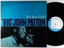 Big John Patton - The Way I Feel LP - Blue Note Stereo DG RVG Ear NY USA