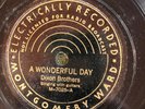 Mont Ward 7025 Dixon Brothers A WONDRFUL DAY  78rpm Country 1936 EE+
