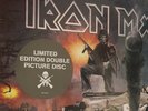 Iron Maiden Lp Vinyl Picture disc shape  Heavy Metal Death Rock Speed neu