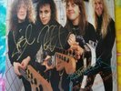 METALLICA SIGNED BY ALL 4 GARAGE DAYS 12