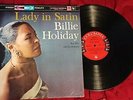 Billie Holiday jazz LP Lady in Satin on Columbia CL 1157 mono LP