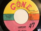 THE DELTAS   LAMPLIGHT / LET ME SHARE TOUR DREAM   GONE 5010  Rare Orig. Doo Wop