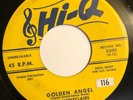 THE MONTCLAIRS   GOLDEN ANGEL   HI-Q RECORDS 5001   Rare Orig. Doo Wop 45
