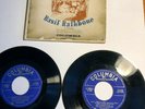Dickens Christmas Carol 45 rpm EP Columbia Masterworks A-1095 RARE Basil Rathbon