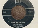 THE BEATLES-Please Please Me+From Me To You 45-VJ #581 (Blk Lbl w/ Brackets)