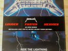METALLICA Ride The Lightning 2xLP SEALED Louder Faster ORIGINAL 45 RPM Series