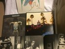 Eagles 3 Lp Vinyl Records CLEAN ORIGINALS+Poster Led Zeppelin Pink Floyd Journey