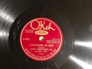 HOT JAZZ Louis Armstrong HOT 5 Okeh 41581 King of Zulus/Lonesome Blues E+