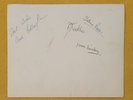 BEATLES SUPER ORIG 1963 UK TOPSTAR PICTURE # TS130 SIGNED BY FAN CLUB STAFF