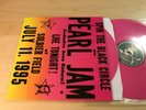PEARL JAM Spin the Black Circle LP Live Soldier Field Chicago, IL 7/11/95 PINK