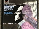ASD 2376/7 MAHLER Symphony No.6 STRAUSS BARBIROLLI EX HMV ED1 Red Crescent label
