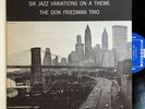 Don Friedman Trio A Day In The City LP Riverside DG Mono Chuck Israels