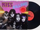KISS   Killers   1982 West German RED LABEL Import VINYL LP   6302 193   ZZ Logo