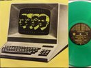 KRAFTWERK COMPUTER WORLD Rare GREEN COLORED VINYL LP +insert HS3549 WB 1981 GD+