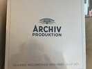 Archiv Produktion Classical Recordings 1956-1982 - 5LP Vinyl Box Set 2013 Sealed