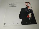 GEORGE MICHAEL & QUEEN *FIVE LIVE* LP 1993 UK EDITION EXC