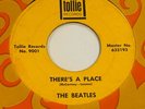 The Beatles US 45 Tollie 9001 Twist And Shout / There's A Place VG