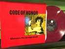 CODE OF HONOR beware the savage jaw LP PURPLE COLORED VINYL hardcore PUNK 1984