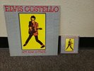 ELVIS COSTELLO MY AIM IS TRUE COLUMBIA 1977 Vinyl Record + CD Free Shipping