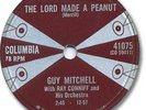 Rare 1957 GUY MITCHELL Pop Vocal 78 RPM Record. The Lord Made a Peanut