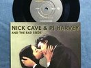NICK CAVE + BAD SEEDS + PJ HARVEY HENRY LEE NM 1996 7' 45 RPM PIC SLV SINGLE