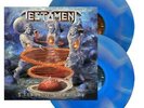 TESTAMENT - Titans Of Creation Blue/White Inkspot Water Element Edition LP Vinyl