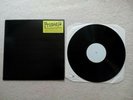 PRINCE: The Black Album: white label/yellow sticker vinyl LP album 1988.