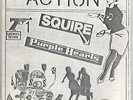 TIME FOR ACTION 1 UK 1983 FANZINE MOD INDIE JAM SMALL WORLD SQUIRE PURPLE HEARTS