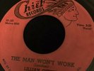 LILLIAN OFFITT The Man Won’t Work CHIEF 45, R&B, SOUL ORIG RARE VINYL