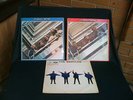 THE BEATLES THREE LPs HELP FRENCH,RED DBL 1962 -1966 BLUE DBL -1967 - 1970