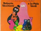 ROBERTO VECCHIONI E LE MELE VERDI LP BARBAPAPA ORIGINALE 1975 SIGLA CARTONI