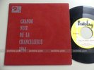 Rare DALIDA grande nuit de la chancellerie 1961   p/s velours 45trs SP 7