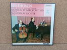Beethoven Cello Sonatas ROSTROPOVICH RICHTER PHILIPS 2 LP BOX 835182/83 AY NM