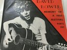 DAVID BOWIE Memory of a Free Festival Parts 1&2 repress 70s CLASSIC ROCK