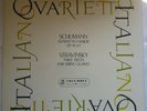 Columbia 33CX 1722 – Schumann – Stravinsky – QUARTETTO ITALIANO – LP – NM