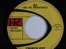 Instrumental Rockabilly Tittyshaker 45 AL & UNTOUCHABLES Church Key HUNT HEAR